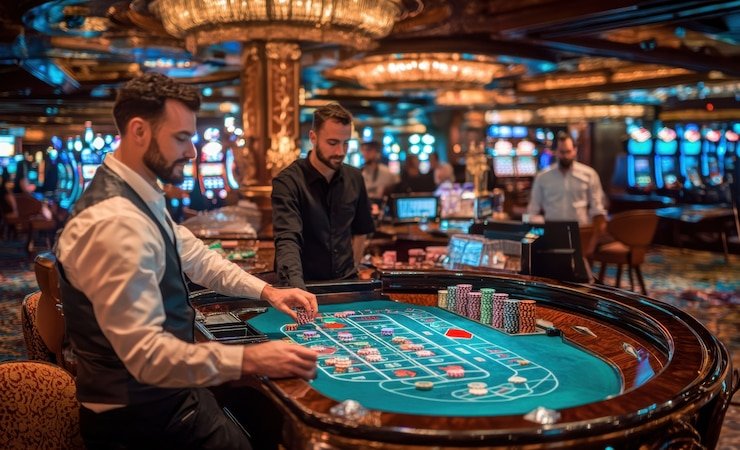 Tabel pembayaran Lightning Baccarat menunjukkan odds untuk Player, Banker, dan Tie, serta pengganda Lightning