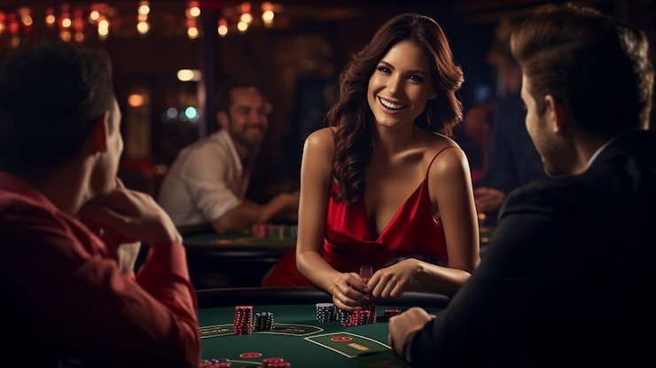 Meja roulette live mahadewi 77 menampilkan roda dengan angka dan antarmuka taruhan interaktif